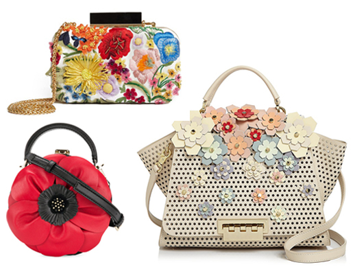 How Does Your Garden Grow Flowered Handbags Woman Around Town
